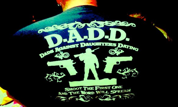 For dads who feel the need to aggressively advertise their insecurities.